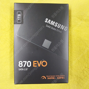 삼성 SSD 870 EVO 1TB