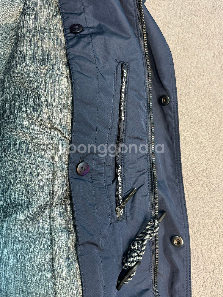 100 올젠 내피 탈부착 사파리 자켓--6