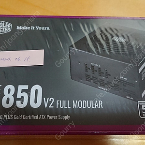 [쿨러마스터] MWE GOLD 850 V2 FULL MODULAR (ATX/850W) 파워 [미개봉]