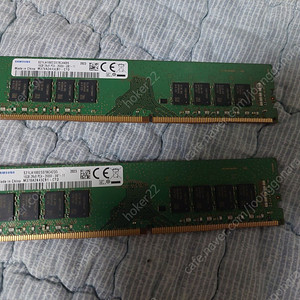 삼성 DDR4 2666 16gb x2 (32gb) 팝니다