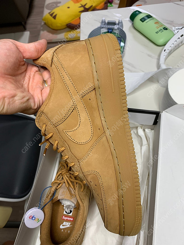 나이키x슈프림 된장포스 270사이즈 박스풀셋 이미지