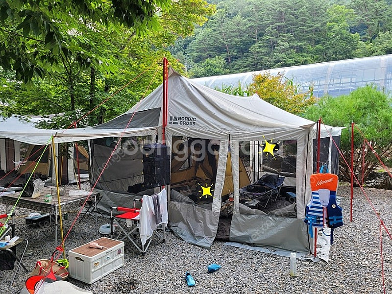 노르딕크로스 이클립스 타프쉘(상태 좋음) + 윈드스크린...--0