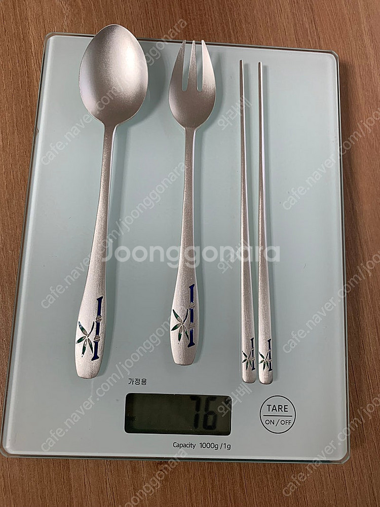 아기 어린이 은수저 세트 (20돈) 팝니다--5