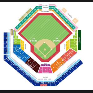 한국시리즈 3차전 3루 SKY 지정석 단석 판매