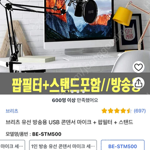 브리츠 방송용 마이크