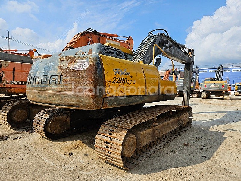 현대 R2200LC-3 1997년식 08궤도식 중고굴삭...--2