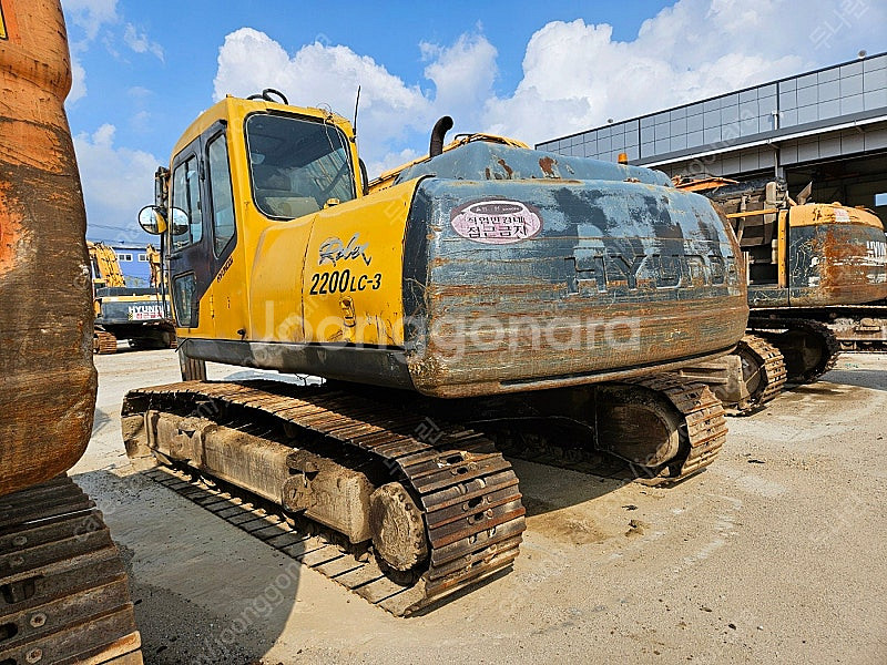 현대 R2200LC-3 1997년식 08궤도식 중고굴삭...--4