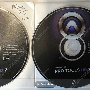 Protools 프로툴 7.2 HD, 설치CD 팝니다