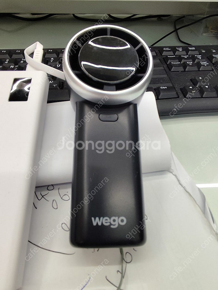 휴대용 선풍기 와 보조배터리(10000용량)--1