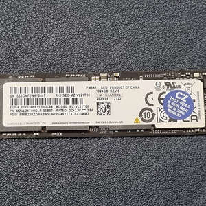 (미사용) 삼성 PM9A1 1TB SSD 병행수입 국내AS 가능