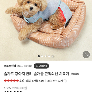 강아지 슬개골 고관절 치료기 반려견 근적외선기기 팝니다.