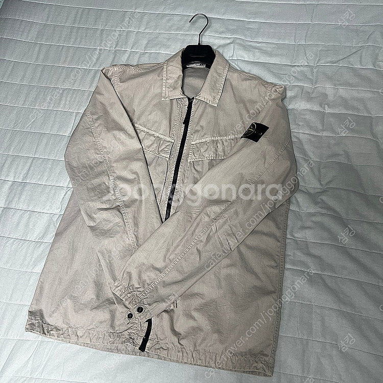 22FW 스톤아일랜드 오버셔츠 라이트그레이 L 7715...--0