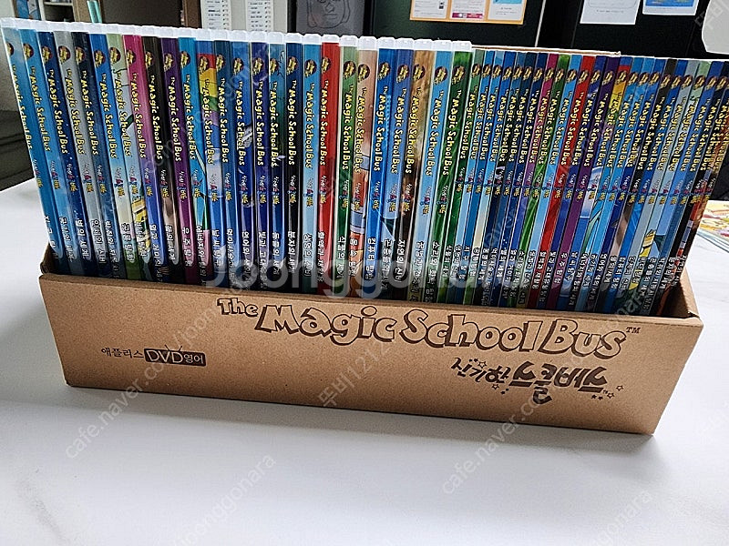 신기한매직스쿨버스 DVD 영한대본 세트 팝니다.--1