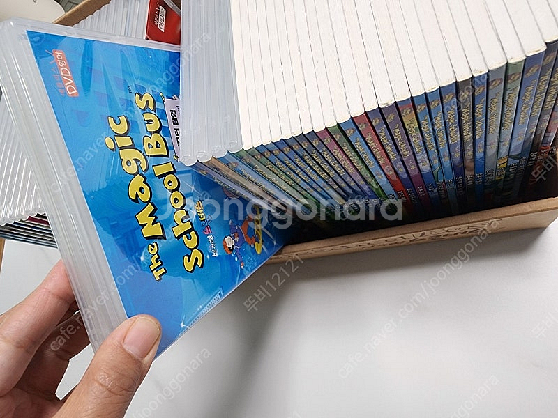 신기한매직스쿨버스 DVD 영한대본 세트 팝니다.--3