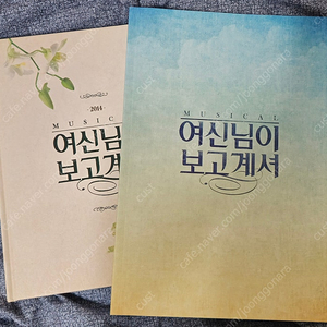 여신님이 보고계서 2014, 2015 프로그램북 플북