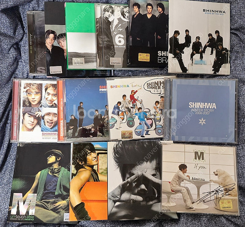 신화 앨범 일괄 판매+(솔로 싸인 CD 포함)--0