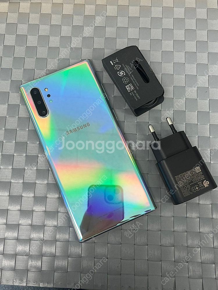 갤럭시노트10플러스5G 실버 256G 미파손 외관 깨끗...--0