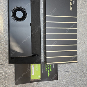 쿼드로 Quadro RTX A5000 24GB 15일 사용한제품 팝니다.