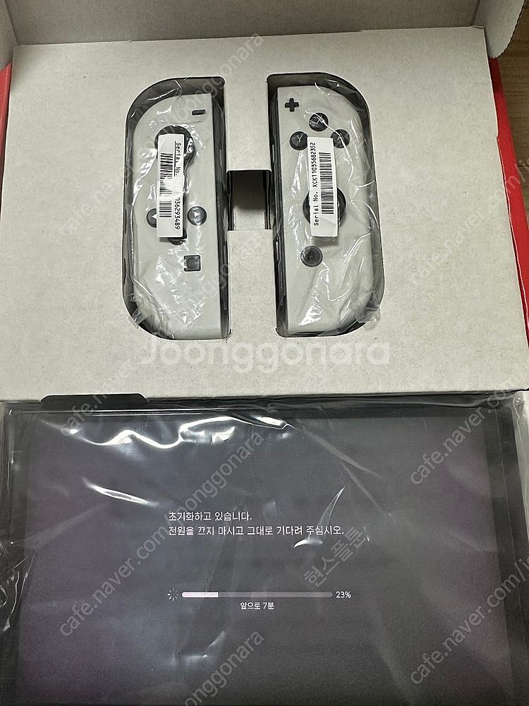 닌텐도 스위치 oled 풀박 + 프로콘 급처--1