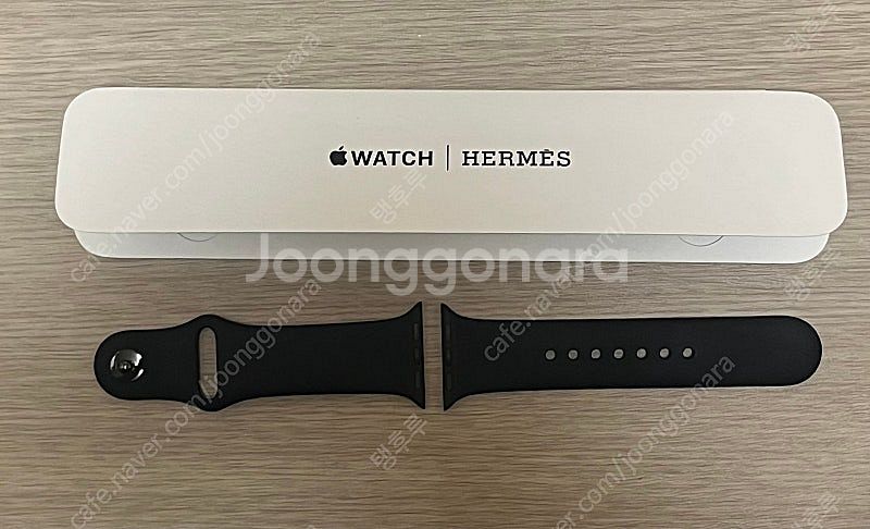 애플워치 에르메스 누아르 실리콘 스트랩 40,44--0