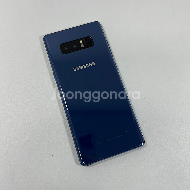 N950 ] 갤럭시 노트8 블루 256기가 대용량 외관...--0