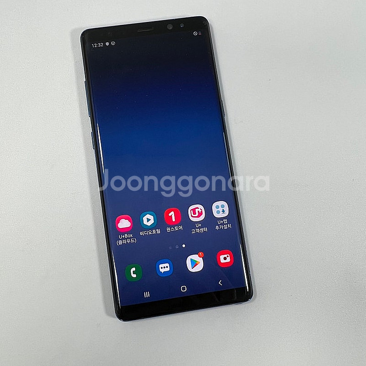 N950 ] 갤럭시 노트8 블루 256기가 대용량 외관...--3