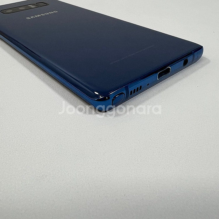 N950 ] 갤럭시 노트8 블루 256기가 대용량 외관...--6
