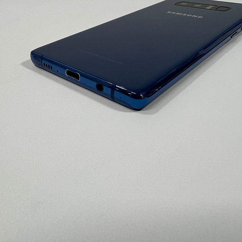 N950 ] 갤럭시 노트8 블루 256기가 대용량 외관...--7