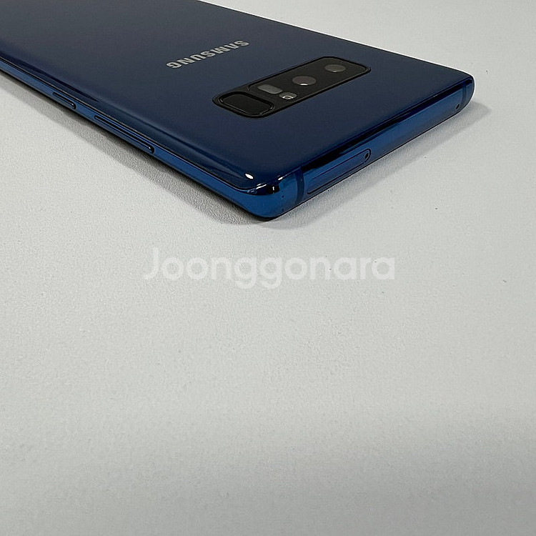 N950 ] 갤럭시 노트8 블루 256기가 대용량 외관...--8