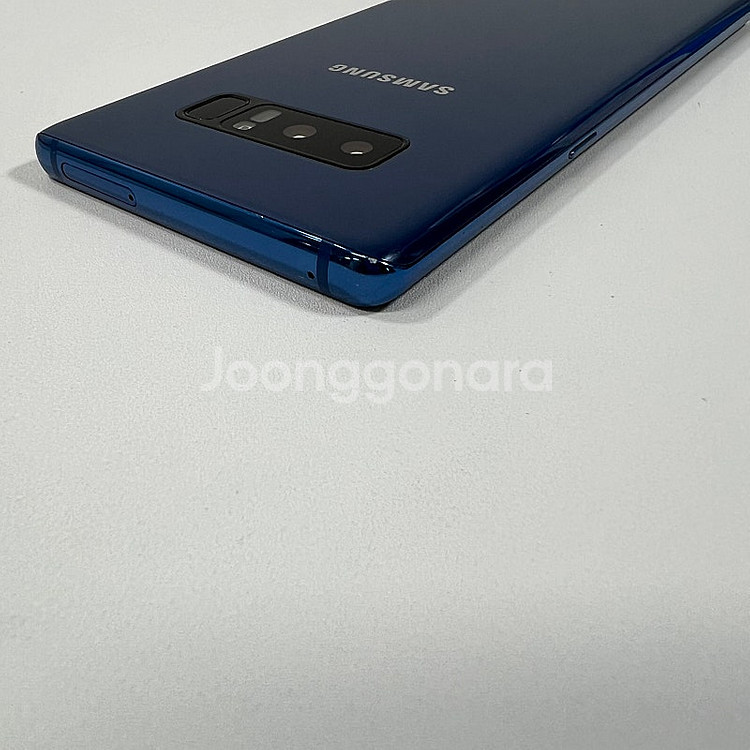 N950 ] 갤럭시 노트8 블루 256기가 대용량 외관...--9