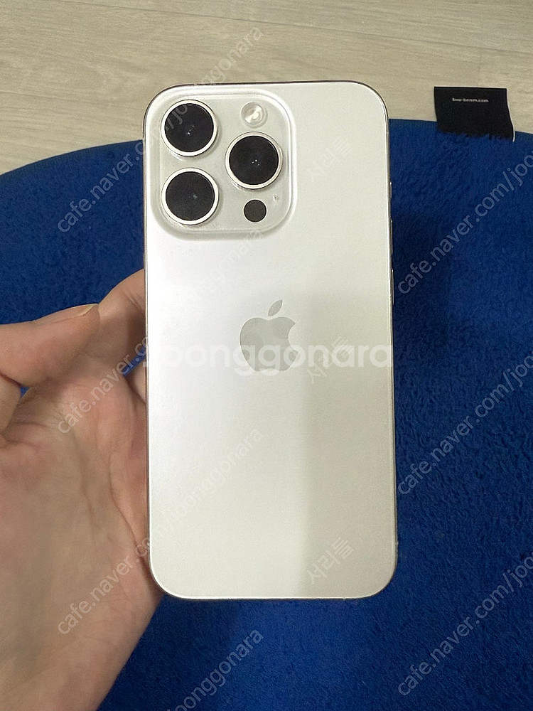 아이폰 15프로 15PRO 128기가 화이트 티타늄--1