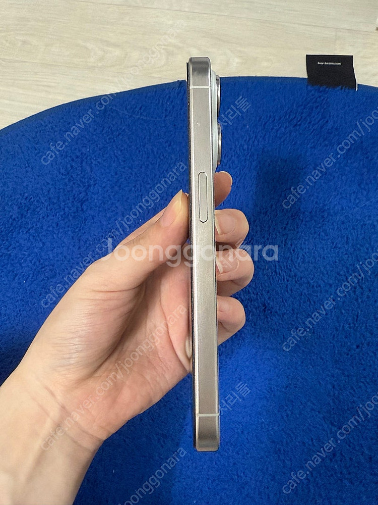 아이폰 15프로 15PRO 128기가 화이트 티타늄--3