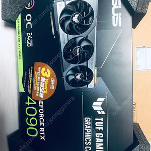 ASUS TUF Gaming 지포스 RTX 4090 O24G OC D6X 24GB 인텍앤컴퍼니 판매합니다