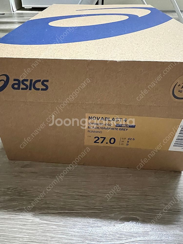 아식스 노바블라스트 4 2e(와이드) 270 블랙 팝니...--1