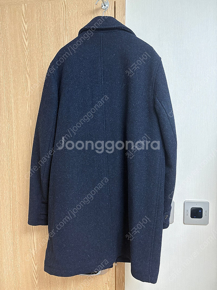 제이크루 울 카코트 네이비--1