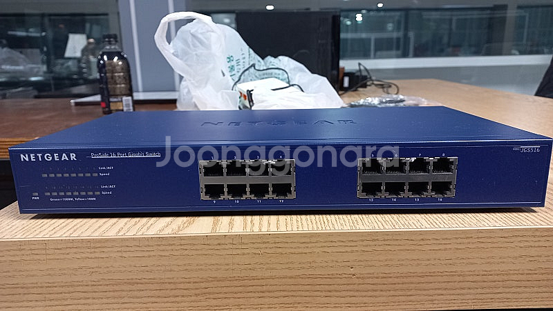네트워크 랜 허브 넷기어 JGS516 V2 16포트 A...--0