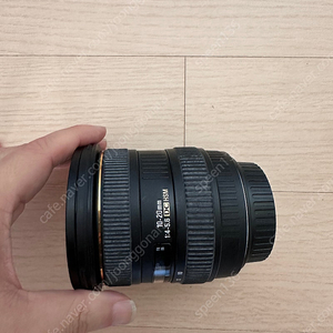 시그마 10-20mm F4-5.6 EX DC HSM(캐논 마운트) 12만에 팝니다