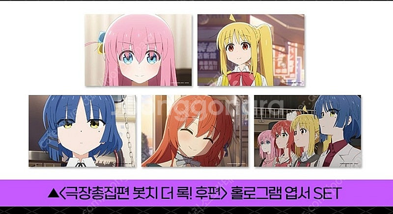봇치더락 봇치더록 총집편 결속밴드 응원깃발/응원팔찌/코...--3