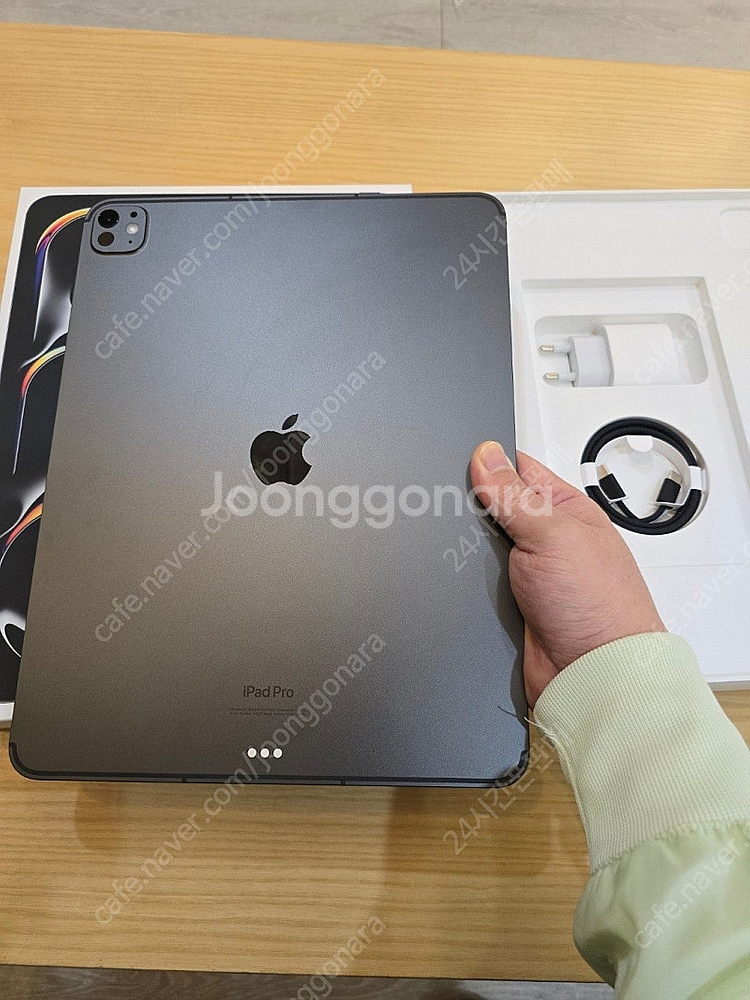 아이패드프로13 M4스페이스블랙512gb 셀룰러자급제단...--6