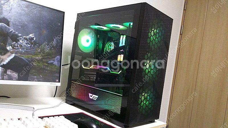 [판매]AMD 라이젠7 수냉 게이밍 PC/램32G,RT...--1