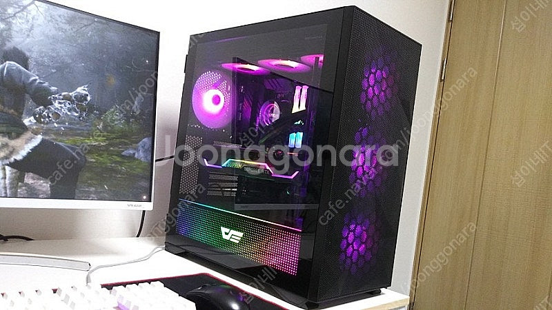 [판매]AMD 라이젠7 수냉 게이밍 PC/램32G,RT...--2