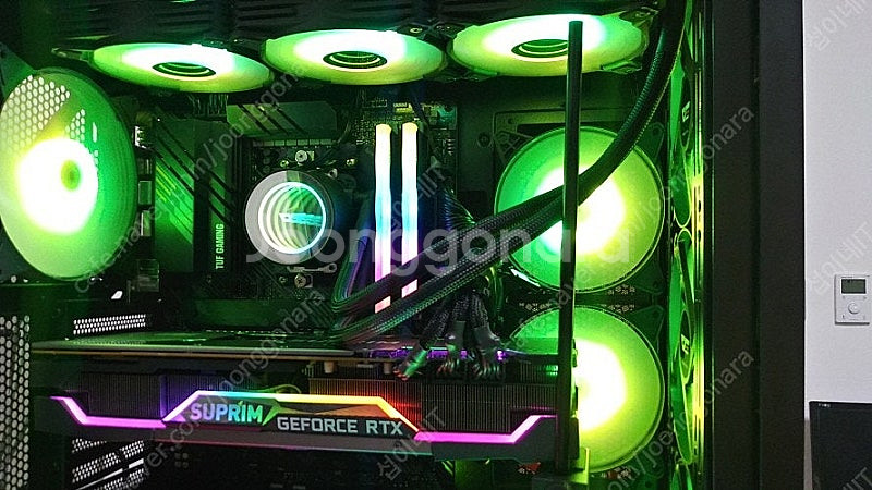 [판매]AMD 라이젠7 수냉 게이밍 PC/램32G,RT...--4