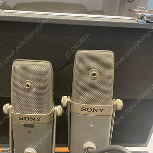 Sony C-38 마이크 한쌍판매합니다.