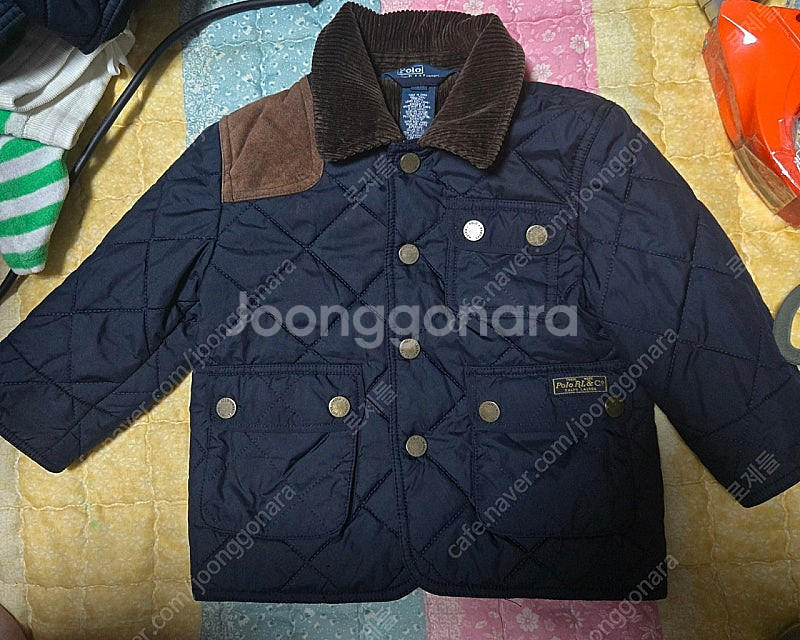 유아동 90호 3살 폴로 키즈 경량패딩 경량점퍼 퀄팅자...--3