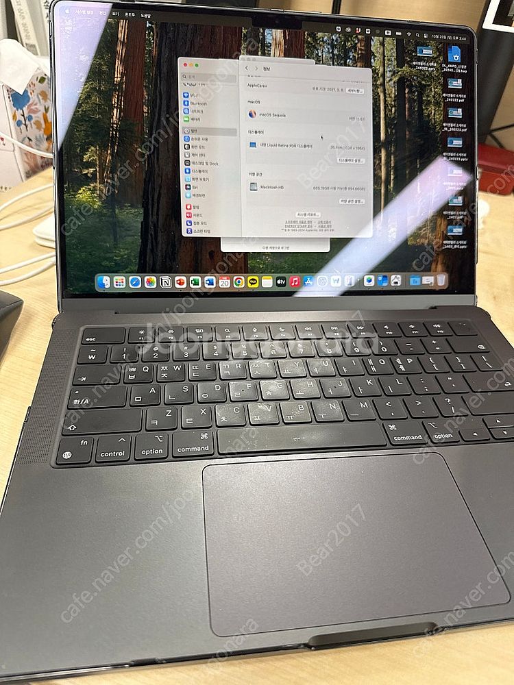 맥북프로 14 m3 max 14c / 36gb / 1t...--0