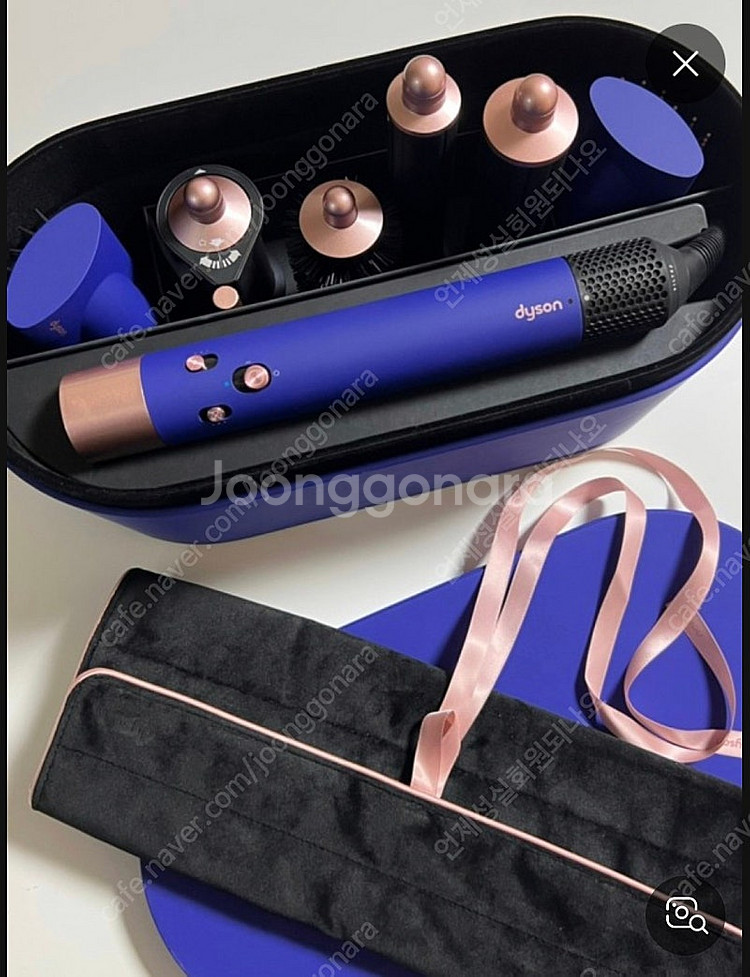 다이슨 에어랩 국내공홈 정품 / 빈카블루 로제 한정색--0