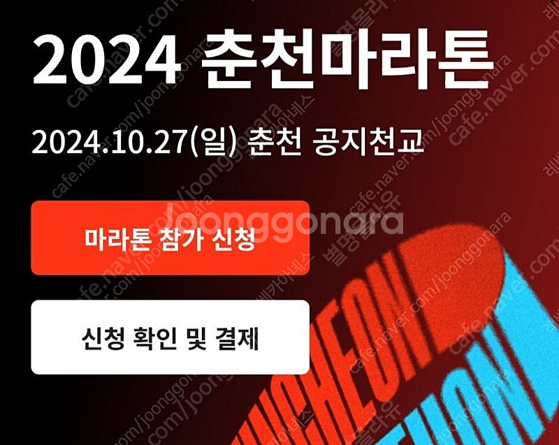 춘천마라톤 풀코스 남자 95 양도--0