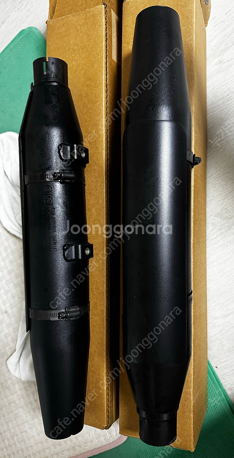 할리데이비슨 아이언883 순정머플러 20년식--0