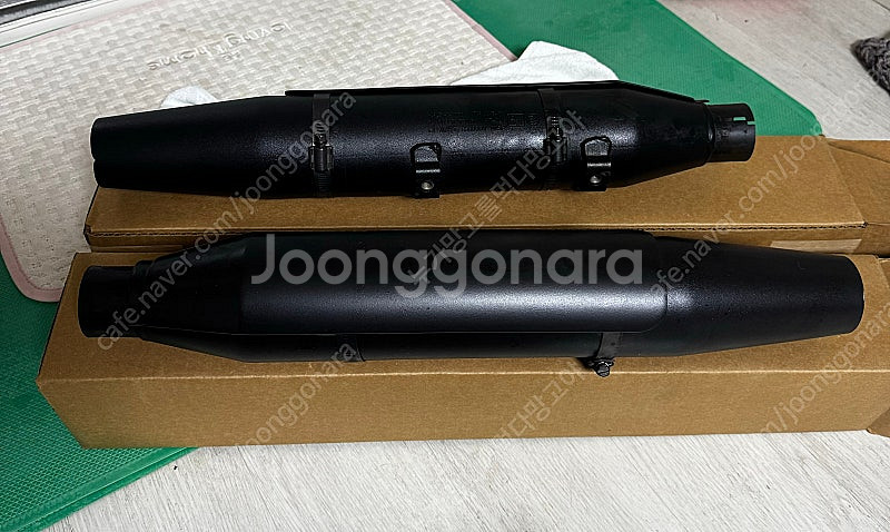할리데이비슨 아이언883 순정머플러 20년식--1