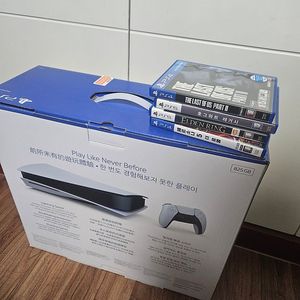 플레이스테이션5 디스크 버전 외 게임 4개